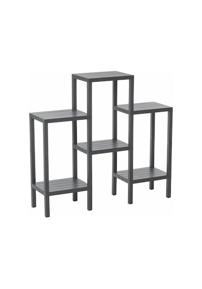 Ombeg Om-1108-0150-0015-0008 6 Raflı Ve Gri Modüler Ünite Plastik Düz Diğer