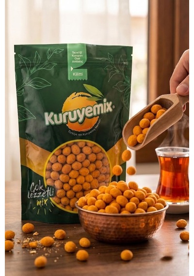 Taptaze Soslu Fıstık - Baharat Dengeli, Çıtır Atıştırmalık 500g 500 G