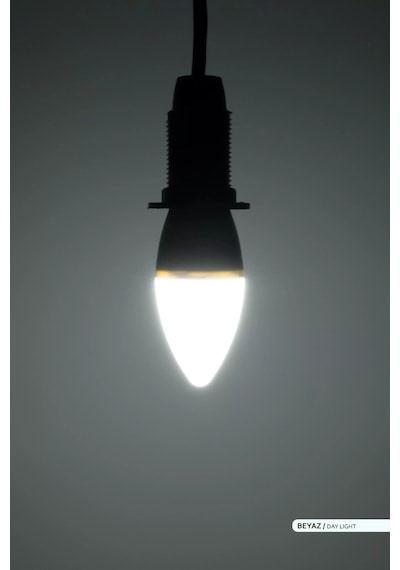 ACK LED Mum Ampul 6500K Beyaz Işık 220V 7W E14