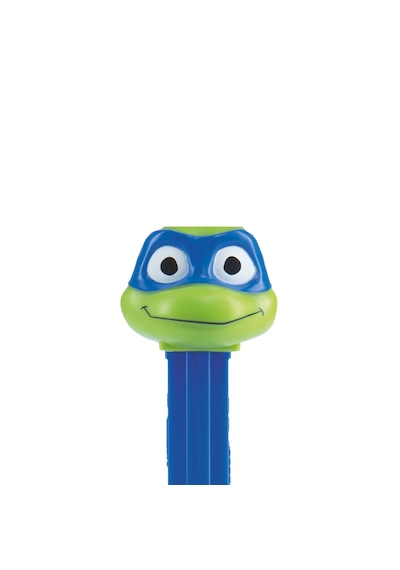 Pez Dispenser Turtles Leonardo Meyve Aromalı Şekerleme Makinesi Ve Şekerleme Yedekleri