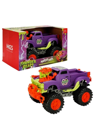 Thunder Beast 4x4 Truck Araba 13-9617 - Mor