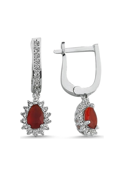 Sembol Gold Beyaz Altın Mini Set Damla 3lü Takım T7779 Renkli