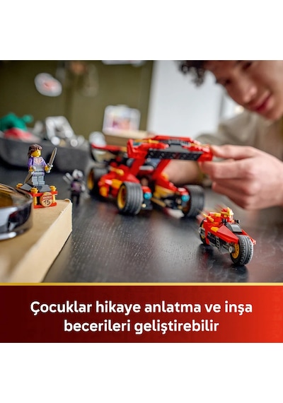LEGO® NINJAGO® X-1 Ninja Turbo Otomobili 15. Yıl Dönümü 71867 - 14 Yaş Üzeri için Yaratıcı Oyuncak Yapım Seti (691 P)