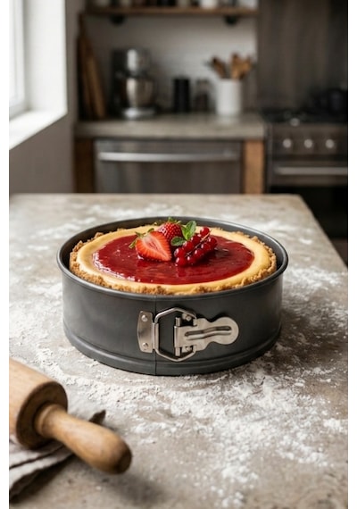 Cooker 20 Cm Kelepçeli Kek Kalıbı Ckr3562 Gri