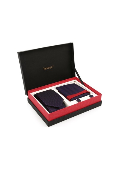Kravat Kol Düğmesi Hediyelik Set-brianze Kmk-20