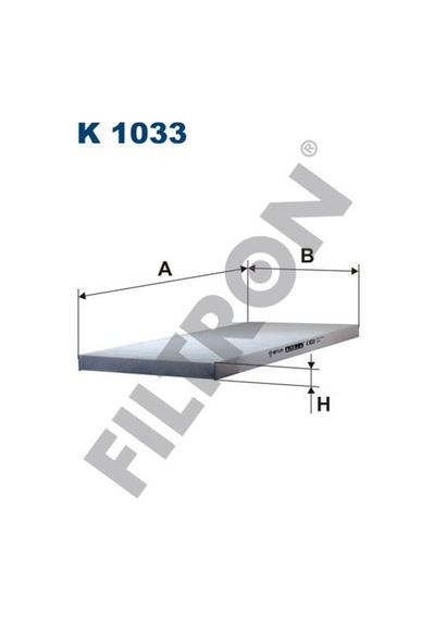 FILTRON K1033 Polen Filtresi Tmpr93- Tipo 95- 1.4-1.6 İe-1.7D-1.8İe-1.9Td-2.0 Alfa 145-146