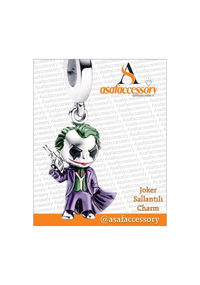Joker Sallantılı Charm Asafaccessory Yeşil