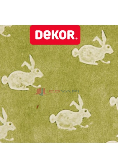 Dekor Tavşan Baskısı 9X7 Cm 1448
