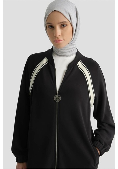 Armine Trend Ribana Detaylı Takım Siyah