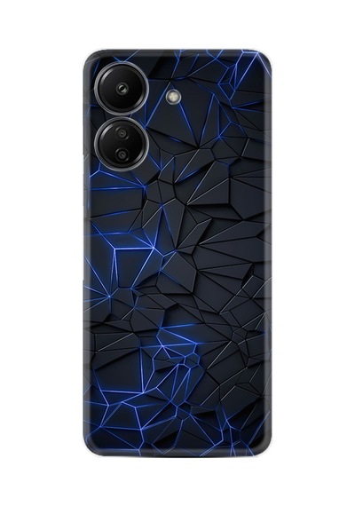 Tecno Spark Go 2024 Kılıf Desenli Silikon Platinium Series Karmaşık 1874