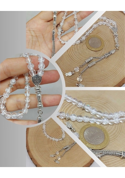 Yasamtohumu Necef Taşı 33lük Tesbih 6mm 22465 Çok Renkli