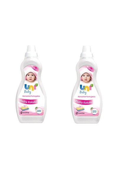 Konsantre Yumuşatıcı Pudra Kokulu 1200 Ml X 2 Adet