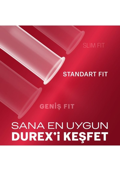 Durex Yakın Hisset İnce Prezervatif 30'lu + Durex Intense Jel 10 ML