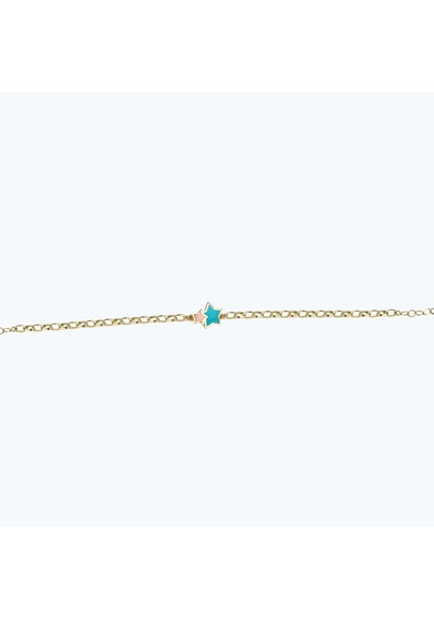 Altınbaş Altın Çocuk Yıldız Bileklik Blmk14343-24754 Renkli