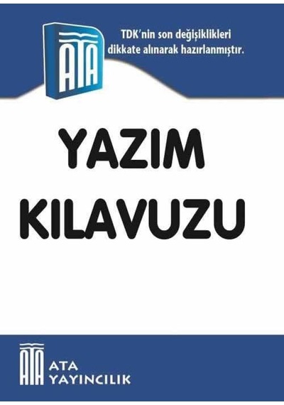 Ata Yazım Kılavuzu (Sert Kapak)