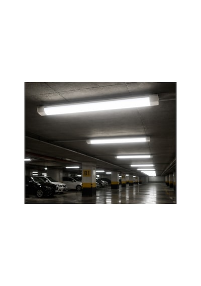 10 Adet Set- Led Bant Armatür 60 Cm Beyaz Işık Yüksek Lümenli Sıva Üstü Mutfak Atölye Aydınlatma,tavan Lambası ,led Lamba,otopark Lambası Diğer