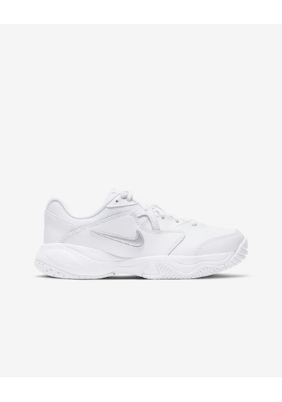 Nike Nikecourt Jr. Lite 2 Cd0440-105 Genç Çocuk Tenis Ayakkabısı - Beyaz