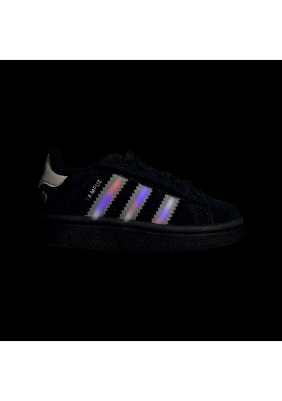 Adidas Campus 00s Led Lights Comfort Elastic Lace Çocuk Siyah Spor Ayakkabı Kı9396