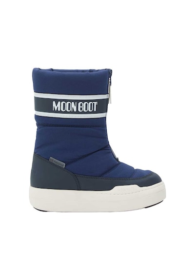 F017 Blue Navy Bot Erkek 80d3440080 Moon Boot Jr Park Zip High Wp Lacivert