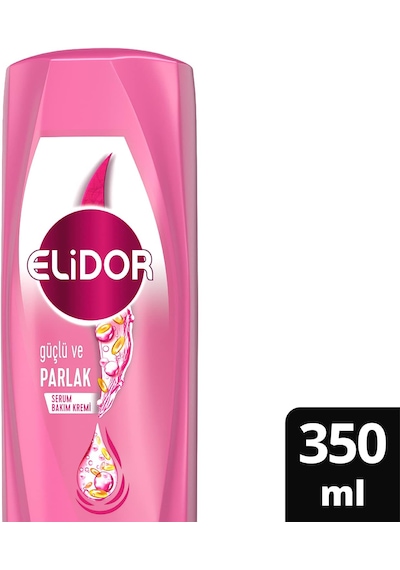 Elidor Güçlü Ve Parlak Serum Bakım Kremi Saç Kremi 350 Ml