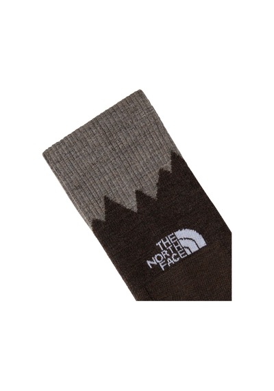 The North Face Mountaın Hıkıng Crew Sock Unisex Çorap Nf0a8egqfuc1 Kahverengi