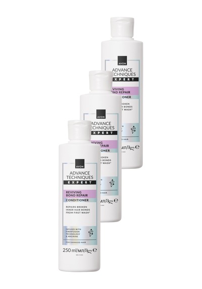 Advance Techniques Expert Saç Bağlarını Güçlendiren Canlandırıcı Saç Kremi 250ml Üçlü Paket