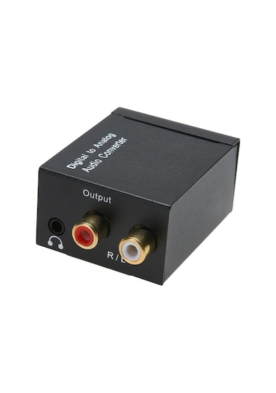 5057 Dijital To Analog 3.5mm Optik Ses Tos Çevirici Dönüştürücü Adaptör