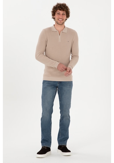 U.S. Polo Assn. Erkek Taş Basic Kazak 50313685-VR049