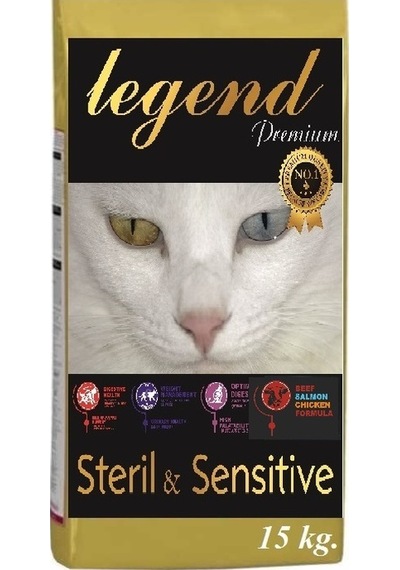 Legend Sterilised Gurme Düşük Tahıllı Kısırlaştırılmış Kedi Maması 15 KG