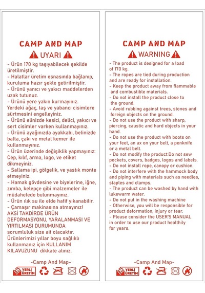 Turuncu Premium Hamak Genel
