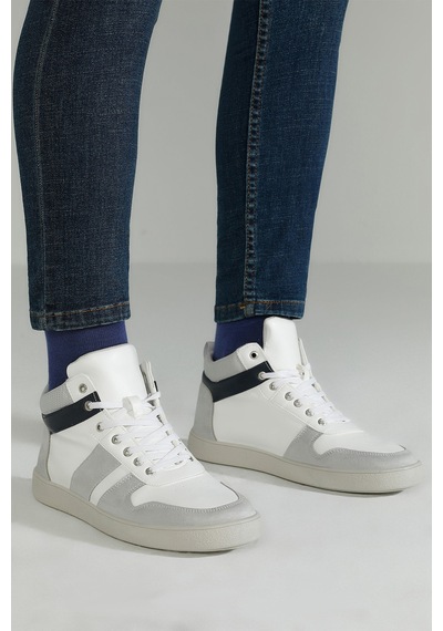 Forester West 2pr Beyaz Erkek High Sneaker 000000000101195777 Beyaz-grı