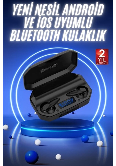 Yeni Nesil Android Ve İos Uyumlu Siyah Profesyonel Oyuncu Kulaklığı