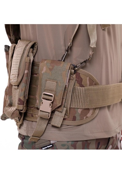 Terrien Fonksiyonel Giysi Profesyonel Ekipman Single Sword Çeçen Yeleği - Çeçen Tipi Açık Yeleği Çok Renkli