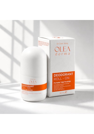 Oleaderma Roll-on Deodorant Portakal Yağı - 50 Ml