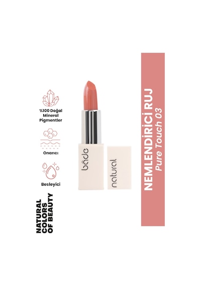 Bade Natural Nemlendirici Ruj 03 Pure Touch