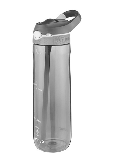 Contigo Ashland Tren Tek El Bas İç Kapaklı Su Matarası 720ml 2191378 - Füme