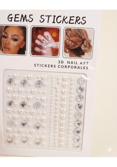 "body & Nail Art Gems" Vücut Ve Tırnak Kristal Çıkartmaları