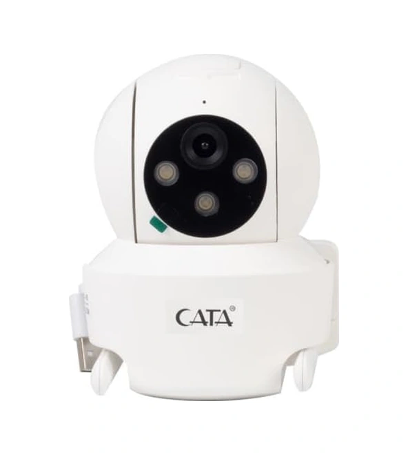 Ct-4051 Full Hd Akıllı Dış Mekan Güvenlik Kamerası - Gece Görüşlü, 360 Dönebilen, Sesli İletişim, Hareket Takipli, Sd Kart & Bulut Destekli, Dış Mekan