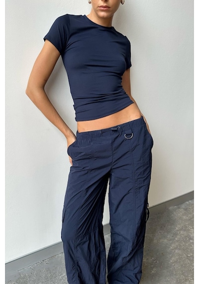 Madmext Lacivert Bisiklet Yaka Basic Kadın Tişört Mg1725-lacivert Lacivert Madmext Lacivert Bisiklet Yaka Basic Kadın Tişört Mg1725-lacivert Lacivert