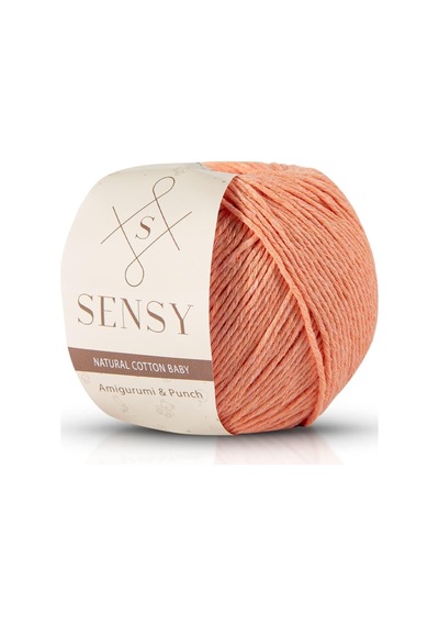 Premium Amigurumi İpi Punch Panç Baby Soft Cotton 50 Gr Örgü İp Açık Somon