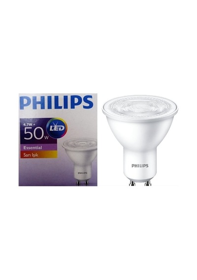 Philips Gu 10 Duy 4,7-50 Watt 3000 K 10 Adet