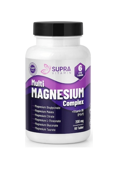 Supra Vitamin Multi Magnezyum Kompleks 60 Tablet