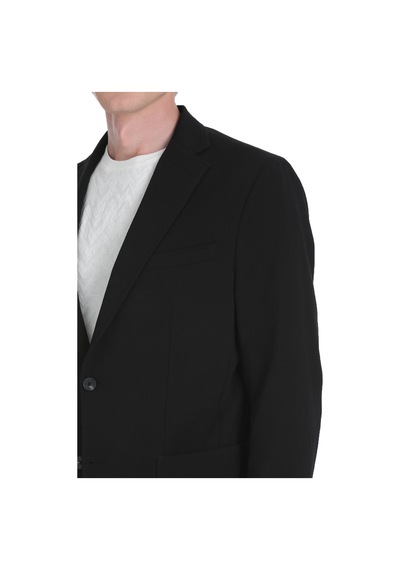 Hatemoğlu Siyah Slim Fit Mono Yaka Casual Takım Elbise 36294 Siyah