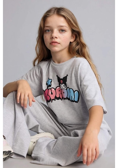 Defacto Hello Kitty 2li Takım Kız Çocuk H2756a826spgr28 Gri-gr28