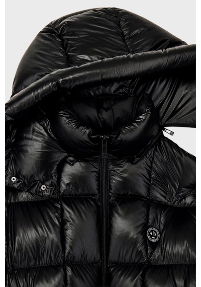 Armani Exchange Kuş Tüyü Dolgulu Su Geçirmez Şişme Mont Erkek Mont Xm003344 Af23755 Uc001 Siyah