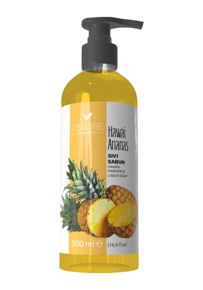 Hawai Ananas Sıvı Sabun 500 Ml Tropikal Kokulu Nemlendirici El Sabunu