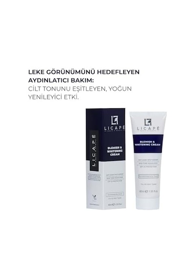 Leke Kremi Ve Cilt Beyazlatıcı Krem 40ml