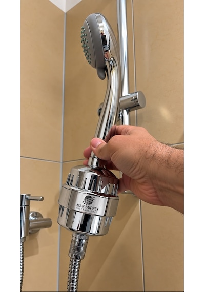 Mak Supply Duş Arıtma Filtresi Krom Mak Supply Duş Arıtma Filtresi Krom
