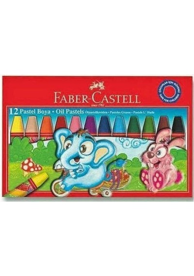 Karton Kutu Pastel Boya 12'li No Color