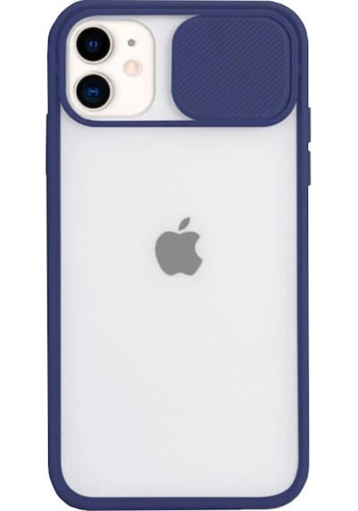 Teknomoda Apple Uyumlu iPhone 11 Pro Kamera Korumali Sürgülü Silikon Kilif Mat Seffaf 450155897